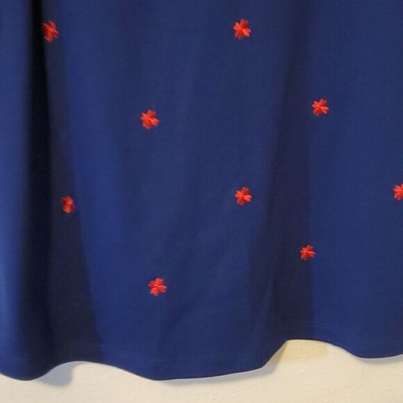 QUACKER FACTORY BANDANA EMBROIDERED 3/4 SLEEVE  KNIT TUNIC 1X NEW - Picture 5 of 8